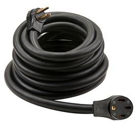 SOUTHWIRE, Power Supply Cord FLEX50A, 30' Length, 50 Amp, 4 Prong Male x Female End